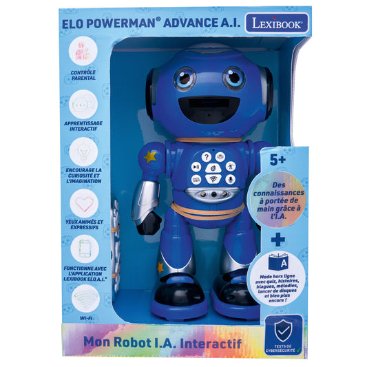 ELO POWERMAN® ADVANCE A.I. – El robot educativo interactivo definitivo para niños